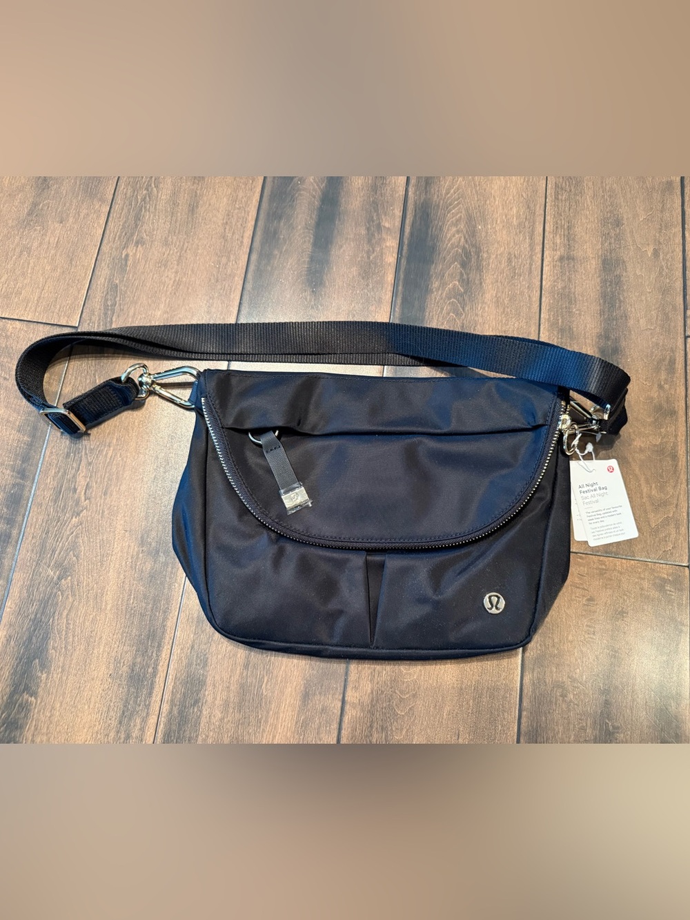 lululemon athletica Black All Night Featival Bag